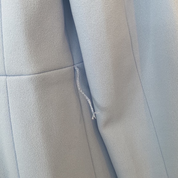 EUC Calvin Klein Baby Blue Suit Jacket - Picture 4 of 5